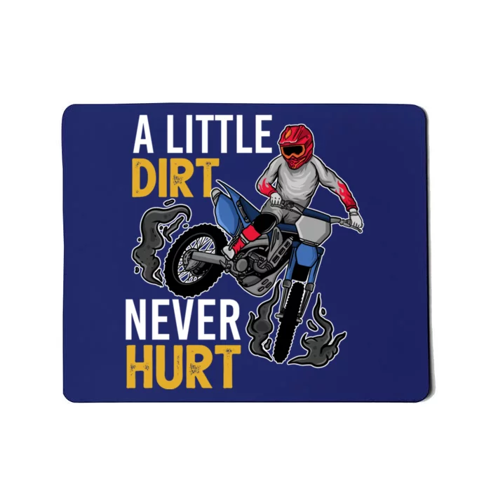 Funny Dirt Bike Design For Boy Girl Motorbike Racing Mousepad