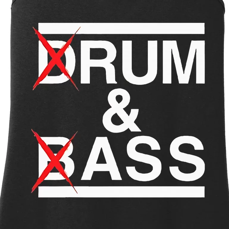 Funny Drum & Bass Rum & Ass Lovers Ladies Essential Tank