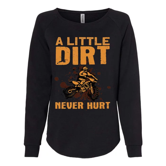 Funny Dirt Bike For Motocross Dirtbike Lover Womens California Wash Sweatshirt