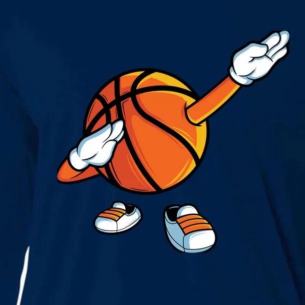 Funny Dabbing Basketball Dancing Ball Game In Shoes For Boy Cooling Performance Long Sleeve Crew