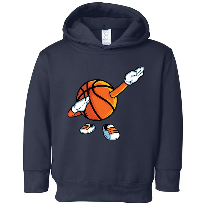 Funny Dabbing Basketball Dancing Ball Game In Shoes For Boy Toddler Hoodie