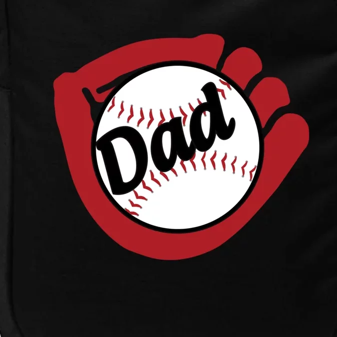 Father's Day Baseball Dad Sport Lover Cute Gift Impact Tech Backpack