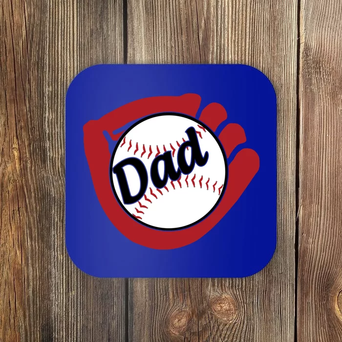 Father's Day Baseball Dad Sport Lover Cute Gift Coaster