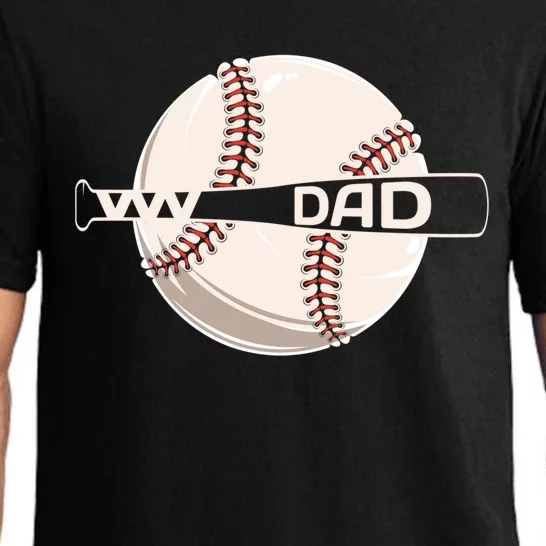 Father's Day Baseball Dad Sport Lover Gift Pajama Set