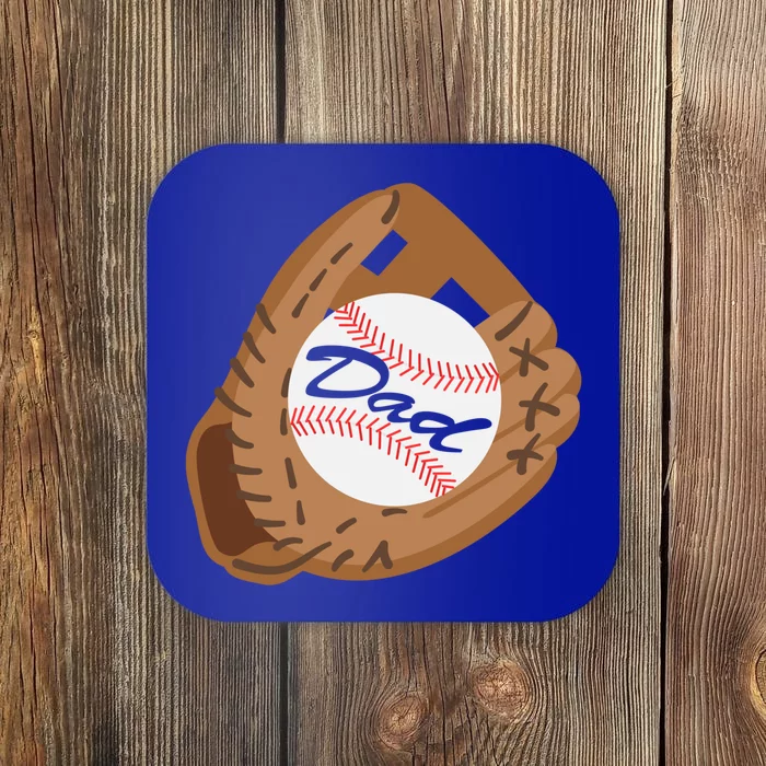 Father's Day Baseball Dad Sport Lover Cool Gift Coaster