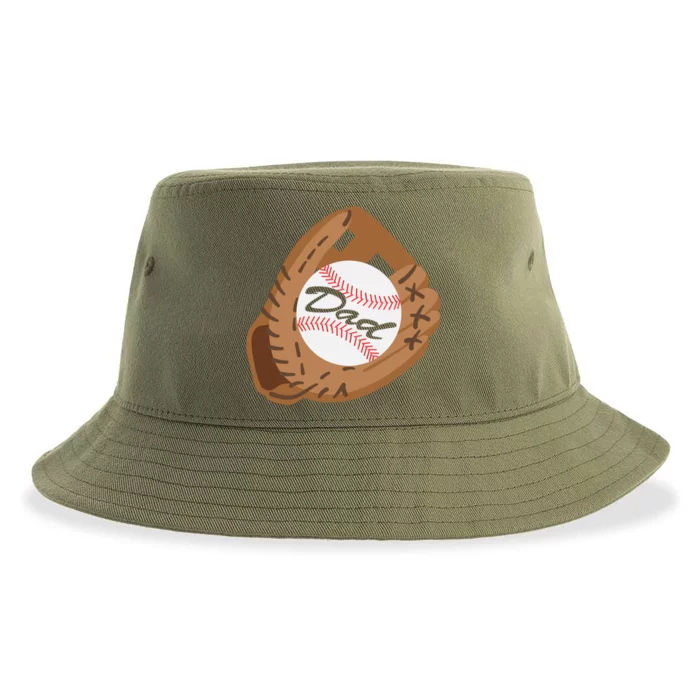 Father's Day Baseball Dad Sport Lover Cool Gift Sustainable Bucket Hat