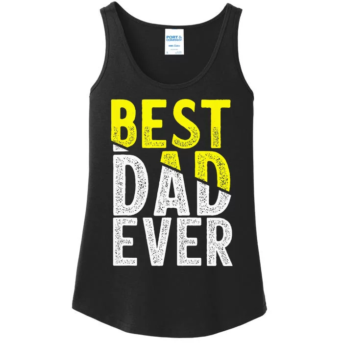 Father Day Best Dad Ever From Daughter Son Mom Ladies Essential Tank