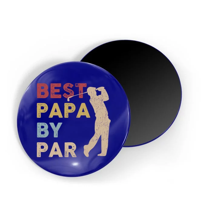 Father's Day Best Papa By Par Golf Funny Meaningful Gift Magnet