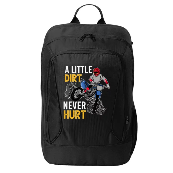 Funny Dirt Bike Design For Boys Girls Motorbike Racing City Backpack