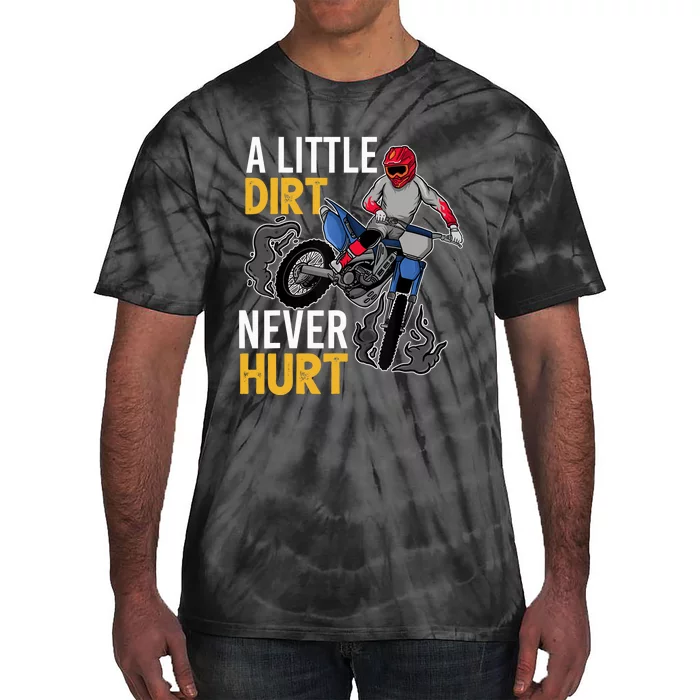 Funny Dirt Bike Design For Boys Girls Motorbike Racing Tie-Dye T-Shirt