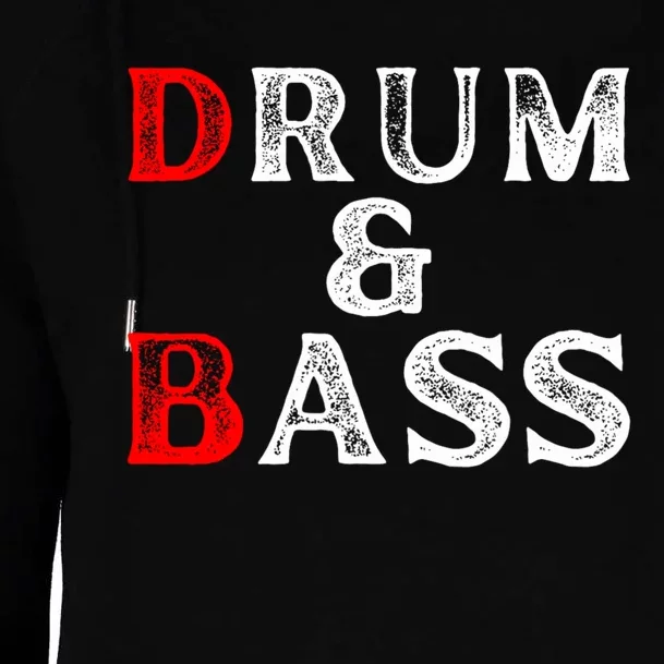 Funny Drum & Bass Rum & Ass Lovers Womens Funnel Neck Pullover Hood