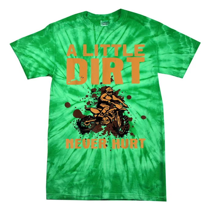 Funny Dirt Bike For Men Women Motocross Dirtbike Lover Tie-Dye T-Shirt