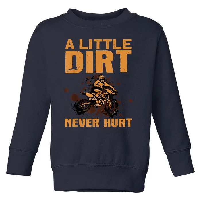 Funny Dirt Bike For Men Women Motocross Dirtbike Lover Toddler Sweatshirt