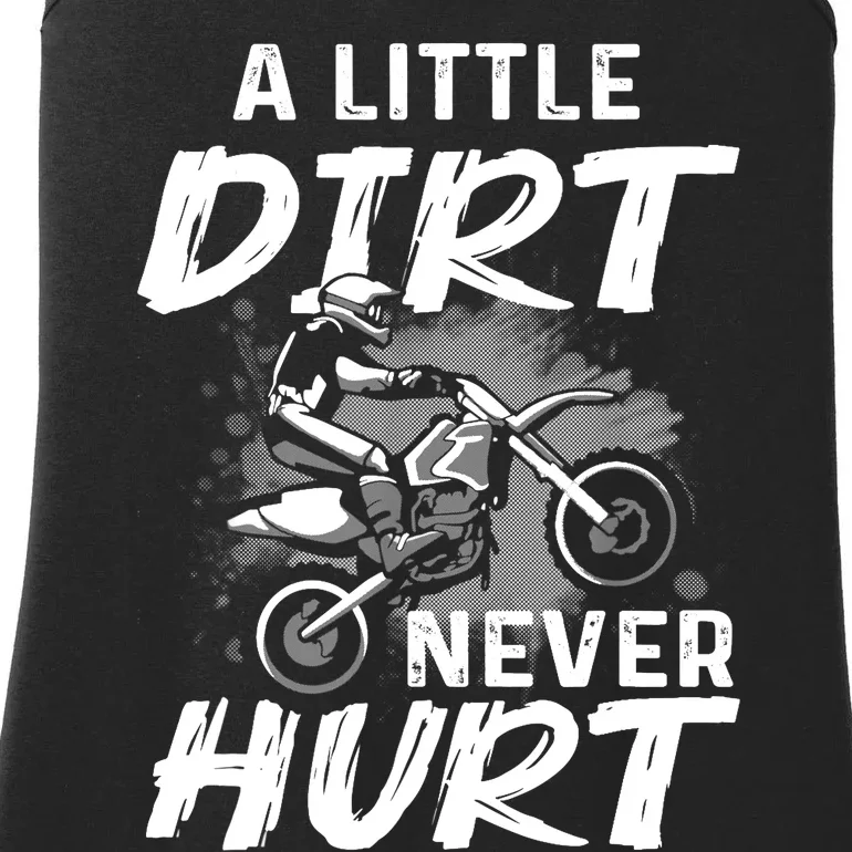 Funny Dirt Bike Gift For Boys Motorcycle Motocross Biker Ladies Essential Tank