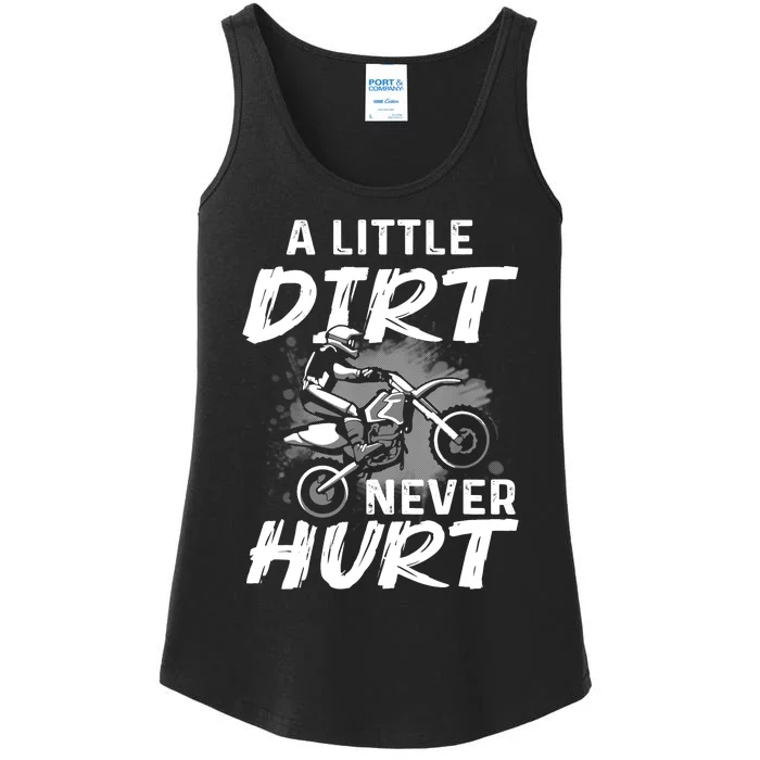 Funny Dirt Bike Gift For Boys Motorcycle Motocross Biker Ladies Essential Tank