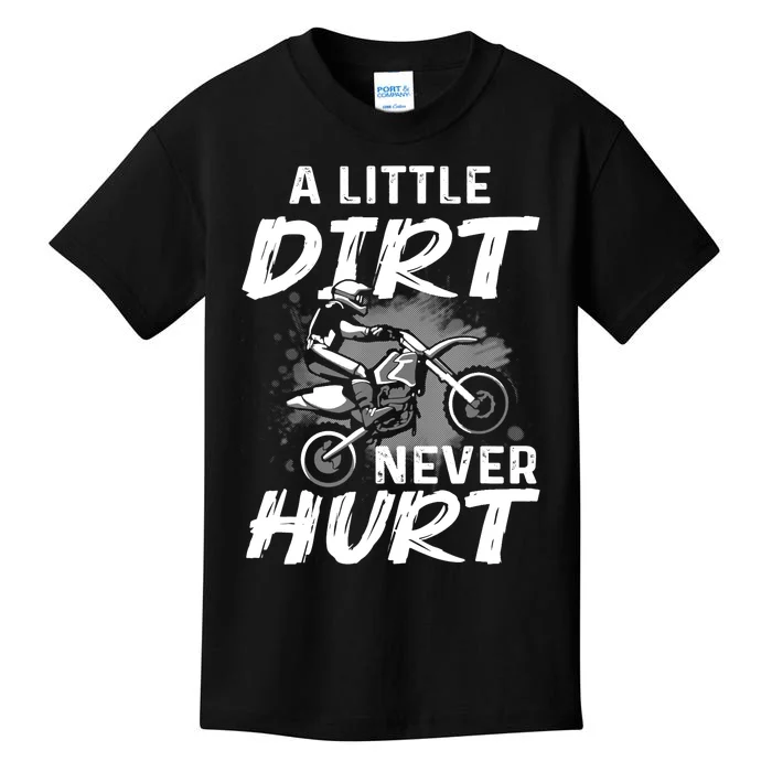 Funny Dirt Bike Gift For Boys Motorcycle Motocross Biker Kids T-Shirt