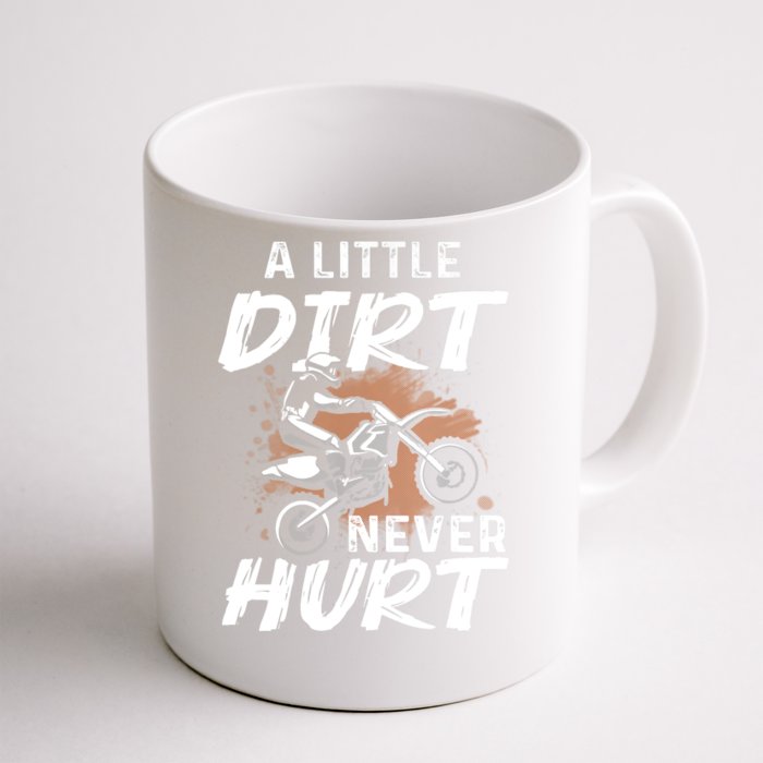 Funny Dirt Bike Gift For Boys Motorcycle Motocross Biker Front & Back Coffee Mug