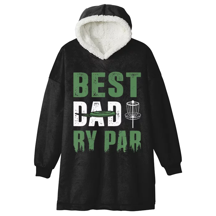 Fathers Day Best Cat Dad By Par Cheer Dad Hooded Wearable Blanket