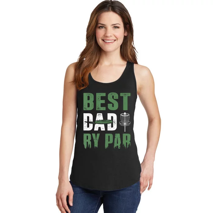 Fathers Day Best Cat Dad By Par Cheer Dad Ladies Essential Tank