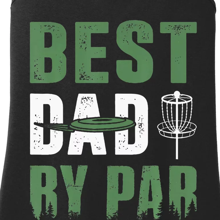 Fathers Day Best Cat Dad By Par Cheer Dad Ladies Essential Tank