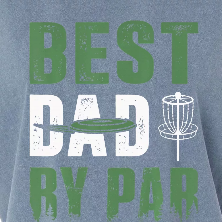 Fathers Day Best Cat Dad By Par Cheer Dad Garment-Dyed Women's Muscle Tee