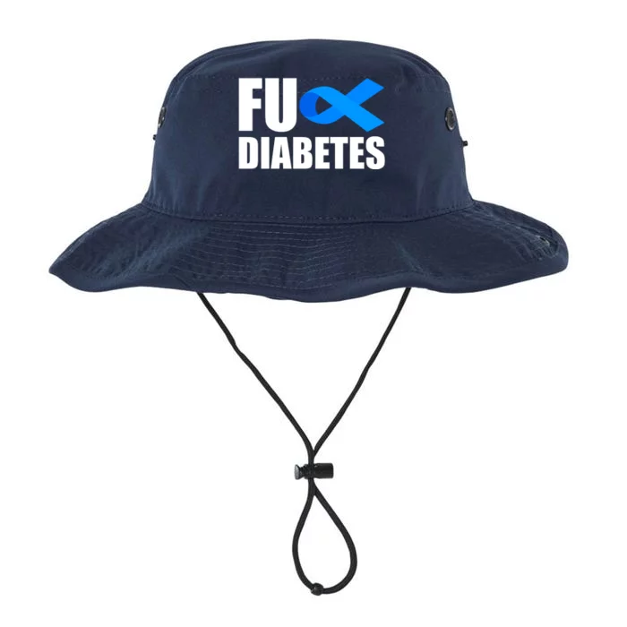 Fuck Diabetes Blue Ribbon Awareness Legacy Cool Fit Booney Bucket Hat