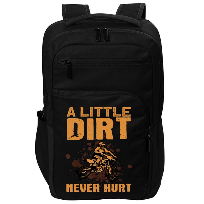 Funny Dirt Bike For Motocross Dirtbike Lover Impact Tech Backpack