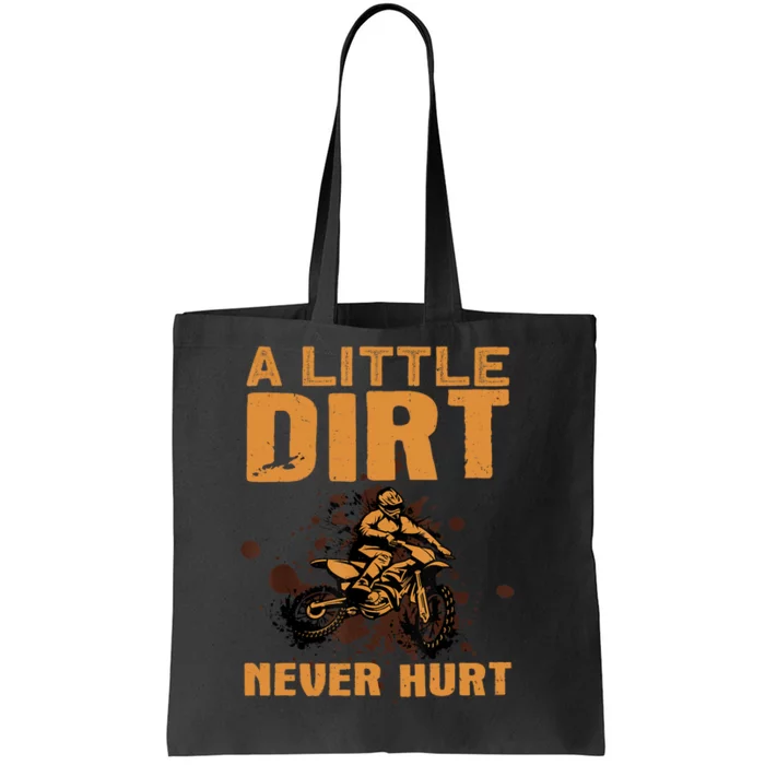 Funny Dirt Bike For Motocross Dirtbike Lover Tote Bag