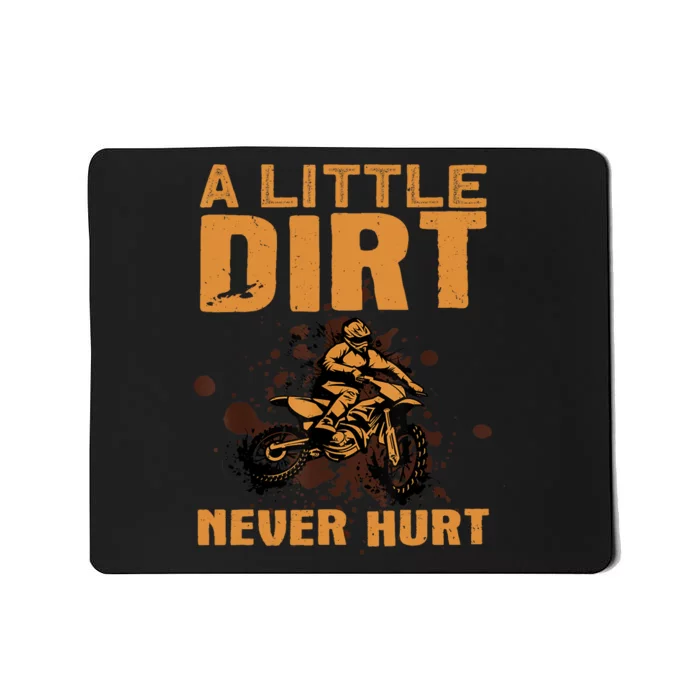 Funny Dirt Bike For Motocross Dirtbike Lover Mousepad