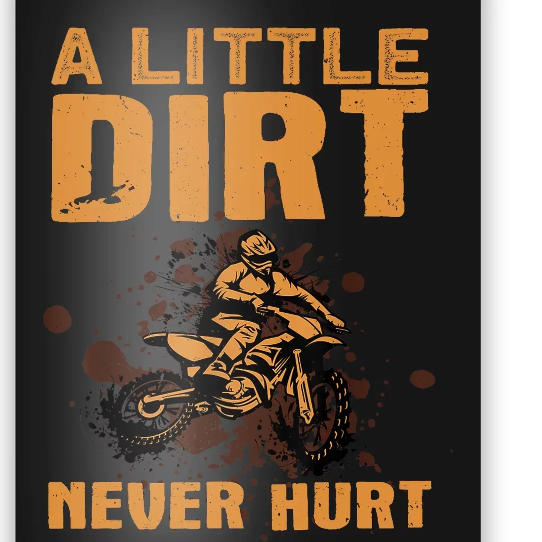 Funny Dirt Bike For Motocross Dirtbike Lover Poster