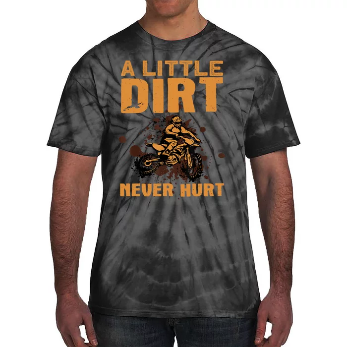 Funny Dirt Bike For Motocross Dirtbike Lover Tie-Dye T-Shirt