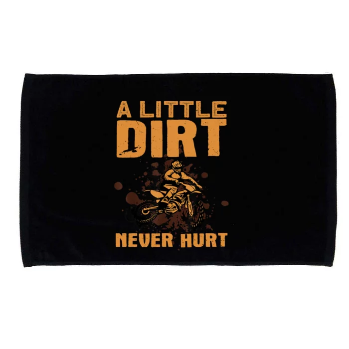 Funny Dirt Bike For Motocross Dirtbike Lover Microfiber Hand Towel