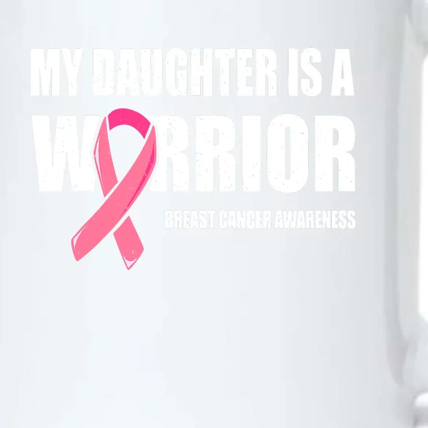 Funny Daughter Breast Cancer Breast Cancer Warrior Black Color Changing Mug