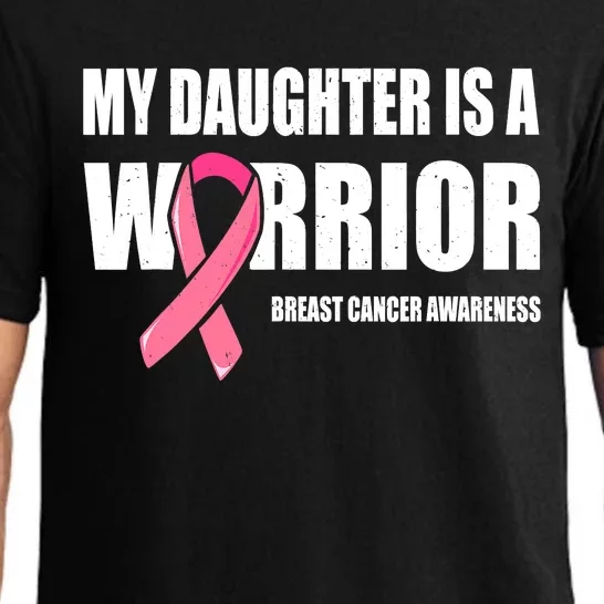 Funny Daughter Breast Cancer Breast Cancer Warrior Pajama Set