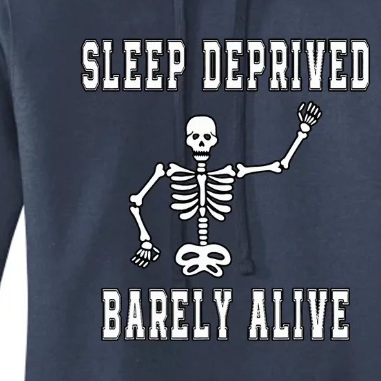 Funny Deprived Barely Alive Funny Sarcasm Saying Women's Pullover Hoodie