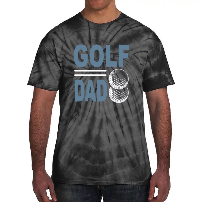 Father's Day Best Golf Dad Gift For Dad Tie-Dye T-Shirt