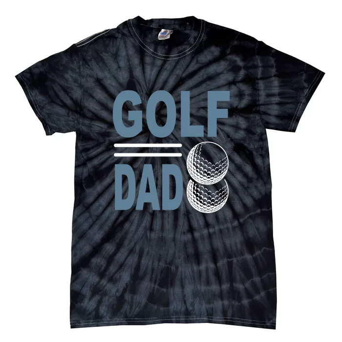 Father's Day Best Golf Dad Gift For Dad Tie-Dye T-Shirt