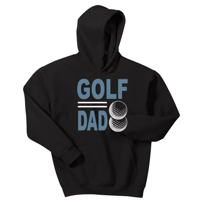 Father's Day Best Golf Dad Gift For Dad Kids Hoodie