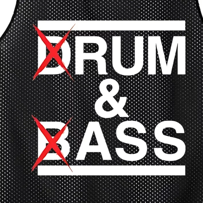 Funny Drum & Bass / Rum & Ass Lovers Mesh Reversible Basketball Jersey Tank