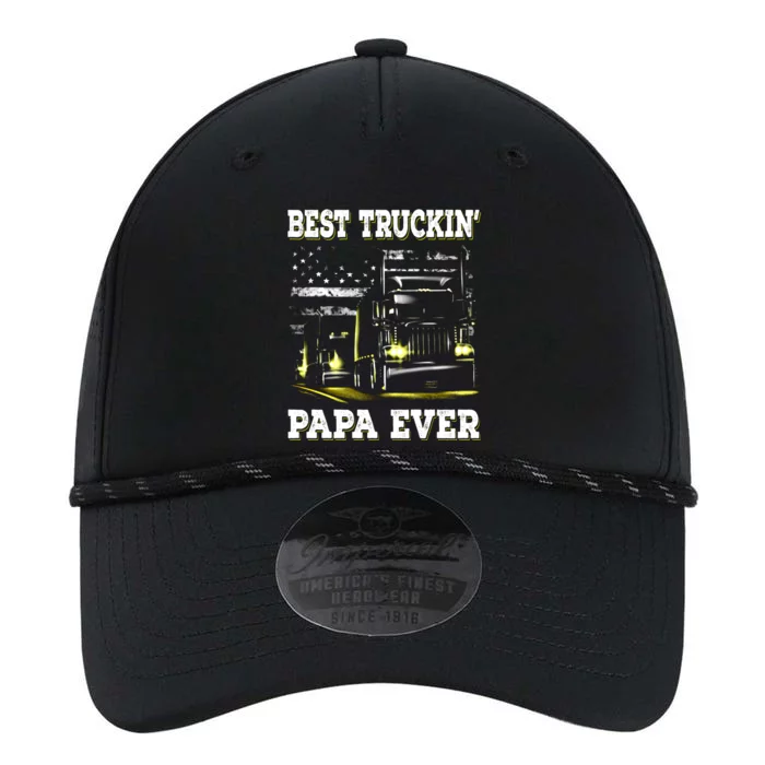 Father Day Best Truckin' Papa Ever Gift Performance The Dyno Cap