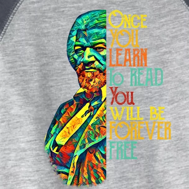 Frederick Douglass Black Leader Quote Black History Month Toddler Fine Jersey T-Shirt