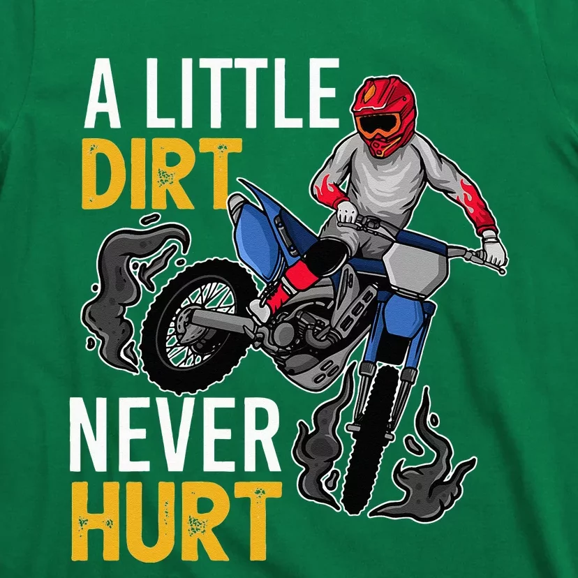 Funny Dirt Bike Design For Motorbike Racing T-Shirt