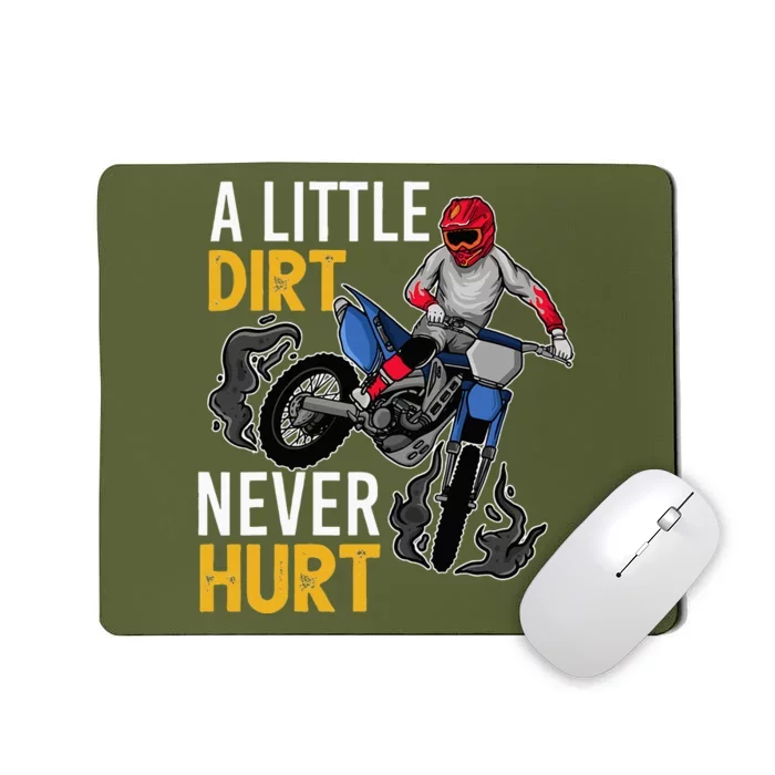 Funny Dirt Bike Design For Motorbike Racing Mousepad