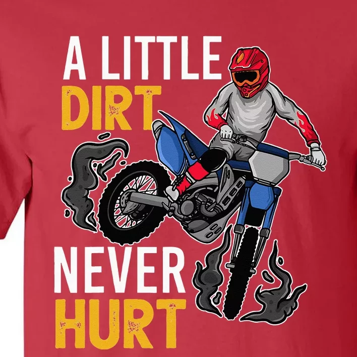 Funny Dirt Bike Design For Motorbike Racing Tall T-Shirt