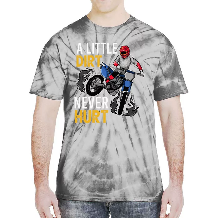 Funny Dirt Bike Design For Motorbike Racing Tie-Dye T-Shirt