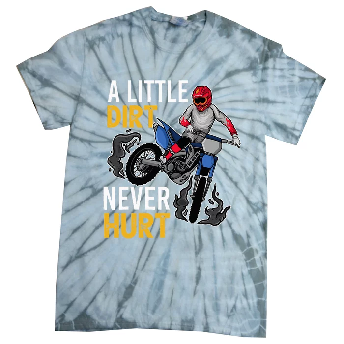 Funny Dirt Bike Design For Motorbike Racing Tie-Dye T-Shirt