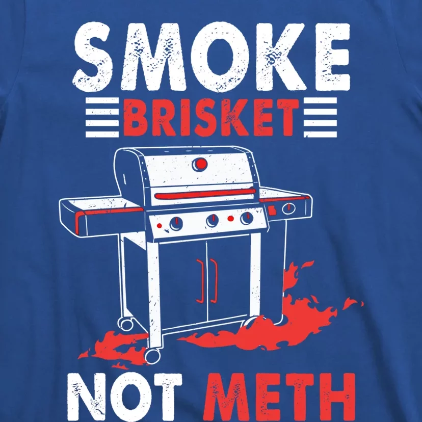 Father's Day Bbq Smoke Brisket Grill Grilling Gift T-Shirt