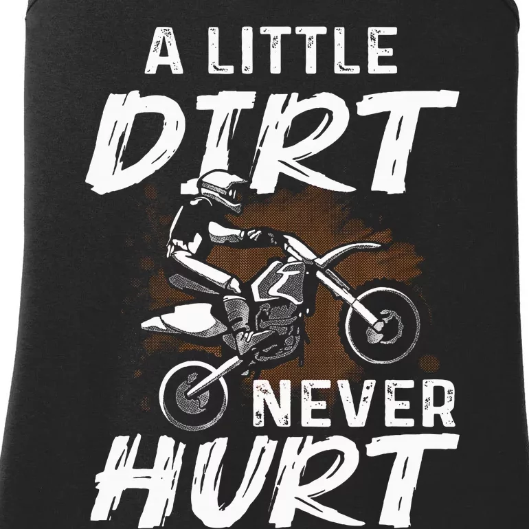 Funny Dirt Bike Gift For Motorcycle Motocross Biker Ladies Essential Tank