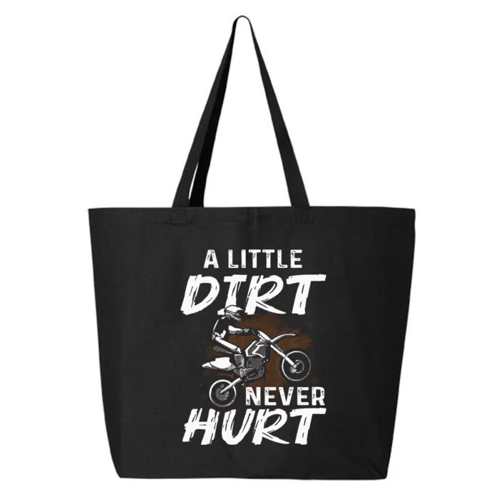 Funny Dirt Bike Gift For Motorcycle Motocross Biker 25L Jumbo Tote