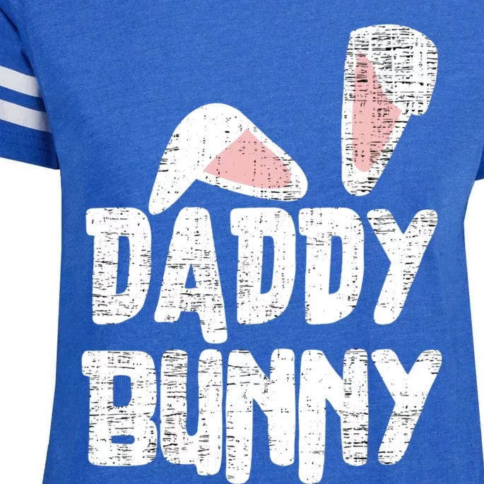 Funny Daddy Bunny Ears Easter Family Matching Father Dad Gift Enza Ladies Jersey Football T-Shirt